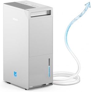 5000 Sq.Ft Energy Star Most Efficient 2024 Dehumidifier with Pump,DECIUU Max 100 Pint (Standard 70 Pint) Dehumidifier for Basement with Drain Hose,Intelligent Humidity Control for Home Bathroom Garage