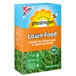 Phostrogen Organic Lawn Food, 3.5kg - Long Lasting Balanced Organic Feed - Thicker, Greener Lawn - Growing & Autumn Season, Green
