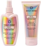 DAILY DOSE Moisturizing Duo: Leave-In Conditioner Detangler Spray + Deep Conditioner, Hair Mask/Masque - Detangles, Repairs, Restores Dry, Damaged, Color Treated Hair for All Hair Types