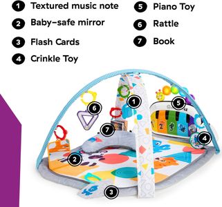 Baby Einstein 4-in-1 Play Gym – Multi-Mode Activity Mat for Infants