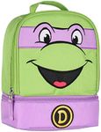 INTIMO Teenage Mutant Ninja Turtles TMNT All Turtles Dual Compartment Lunch Box (Donatello)