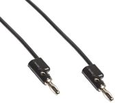 Pomona B-36-0 Stack Up Banana Plug Both Ends, 36" Length, Black (Pack of 5)