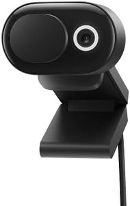 Microsoft 8L3-00005 - Modern Webcam, DFOV of 78° (HFOV 69°, 16:9 Aspect Ratio), Nero