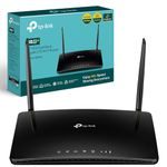 TP-Link AC1200 4G+ Cat6 Wireless Dual Band Gigabit Router, 4G/3G Network SIM Slot Unlocked, MU-MIMO technology, No Configuration required, Support Guest Network & Parental Control (Archer MR600)