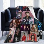 Fnigst Pillow Singer, Ultra-soft Micro Fleece, Soft and Warm Digitally Printed, Flannel Blanket Christmas Birthday Present Present 50X40 Inch