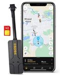 Ajjas Lite (Remote Engine Lock) - Wired Hidden GPS Tracker with Location Tracking, Geo Fence Alert, More 15+ Features for Car, Bike, Truck, Bus with (1 Year Free Premium App)