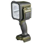 Makita DML812O 14.4V / 18V Li-ion Cordless Olive Green LED Flashlight/Spotlight Bare Unit