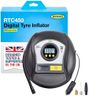RING TYREINFLATE 450 Digital Tyre Inflator Air Compressor With Auto-Stop functionality - Measures in PSI, BAR & kPA