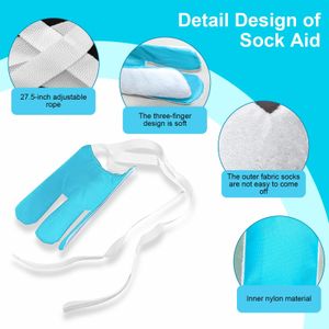 KkaFFe Sock Aid Tool for Elderly & Pregnant – Easy On/Off Stocking Slider