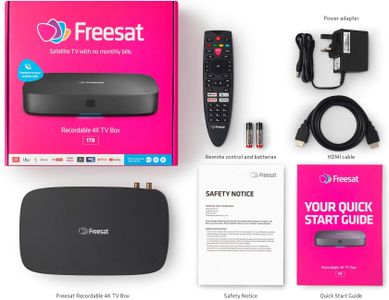 Freesat 4K TV Box with 1TB Storage – Ultra HD Digital Recorder