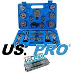 US PRO 22pc Universal Brake Piston Caliper Wind Back Tool Kit 6216