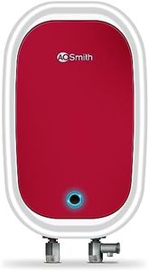 AO Smith ForceNXT Geyser | 3 Litre 3 KW Instant Water Heater | Rust proof ABS Body | Ideal for Kitchen and Bathroom | Warranty: 2 years comprehensive, 3 years on heating element, 5 years on inner tank