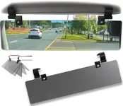 Glare Guard Polarized Car Visor Extender Sun Blocker, Anti-Glare Windshield Shield for Cars/SUV, Sun Visor Extension Blocks UV, USA Visors Extender Attachment for Car Visor, Sunvisors Shade for Cars