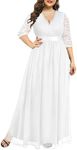 Plus Size Wedding Dress Bride Women