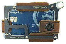 Trayvax Contour Wallet (Raw) - Brown -