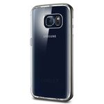 Galaxy S6 Edge Case, Spigen Neo Hybrid CC Galaxy S6 Edge Case with Flexible Inner Casing and Reinforced Hard Bumper Frame for Galaxy S6 Edge 2015 - Gunmetal