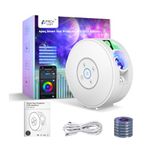 Apex Smart Star Projector Pro 2025 Edition – Galaxy Night Light with 6 Slides, Rotating Nebula Sky Lamp, APP & Voice Control, Bluetooth Speaker, Timer & White Noise for Kids Room Décor