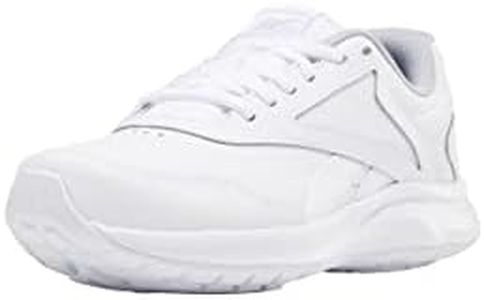 Reebok Women's Walk Ultra 7 DMX Max Shoe, White/Cold Grey/Collegiate Royal, 7.5