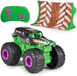 Monster Jam, Official Grave Digger Remote Control Monster Truck 1:64 Scale, includes Ramp, RC Cars Kids Toys for Boys and Girls Ages 4 and up