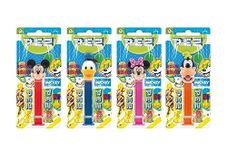 PEZ Mickey Mouse and Friends Sweet Dispenser, Vegetarian, 2 x 17 g Refill Packs (Pack of 12)