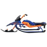 Yamaha Viper Kids Snow Bike Sled - Winter Bike for Children, Rubber Handle Steering, Dual Foot Brakes, Adjustable Seat, Rider Comfort, Light weight, Front Mount Tow System, Winter Season