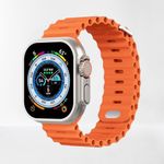 ANDOROCK T800 Ultra Smart Watch 1.99" Series 8 HD Display - Campatible for Apple & Android -Bluetooth Call, Fitness Tracker, Voice Assistance Orginal (Orange)