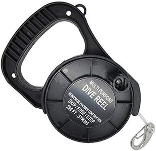 Scuba Choice Scuba Diving Multi Purpose Dive Reel, 290', Black