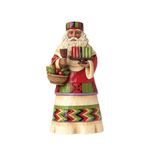 Jim Shore for Enesco Heartwood Creek African Santa Figurine, 7.125"