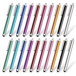 homEdge Stylus Pen Set of 20 Pack, Universal Capacitive Touch Screen Stylus Compatible with iPad, iPhone, Samsung, Kindle Touch, Compatible with All Device with Capacitive Touch Screen – 10 Color