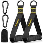 Ayombo Gym Exercise Handles, Gym Cable Attachments, Resistance Band and Strength Trainer, Pull Down Home Gym for Pilates, Yoga, Strength Training