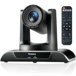 Tenveo PTZ Conference Camera 20X Optical Zoom USB3.0 HDMI Video Conference Camera 1080P 60FPS Live Streaming Webcam Wide Angle Work with Skype/Zoom/Teams/OBS for Meeting Church Education Medical