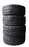 BATTLEFIELD XT All-Terrain Mud Tires 33x12.5r20LT Tires for Light Truck/SUV/Pick-up Tires Off Road Tires 20 Inch RT 114Q Load Range E LRE 10-Ply A/S Radial Tires Set of 4