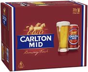 Carlton Mid Strength Beer Cans, 375 ml (Pack Of 30)