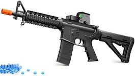 Gel Ball Blaster Gun, Splatter Ball Gun Electronic Scope, Splat Gun with High-Speed Automatic Shooting FPS 280,100+ Foot Range - for Outdoor Games & Toys - Ages 14+