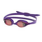 Speedo Unisex Kid's Swim Goggles Mirrored Junior Hyper Flyer Ages 6-14 - Team Purple, One Size