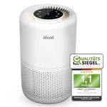 LEVOIT Smart WiFi Air Purifier for Home, Alexa Enabled H13 True HEPA Filter for Allergies, Pets, Smokers, Smoke, Dust, Pollen, 24dB Quiet Air Cleaner for Bedroom with Display Off Design, Core 200S
