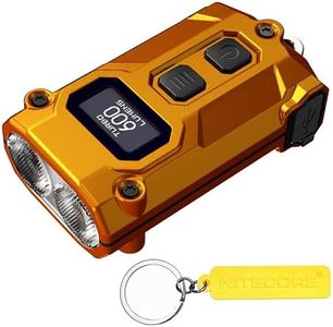 Nitecore Tini 3 Smart Multiple Color Temperatures 600 Lumen Rechargeable Key Light Tag EDC Flashlight (Orange)