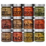 A Spice Affair's The Plant-Based Kit 12-Pack Spice Set — Spice Blends and Seasonings Sets Collection — Spices Seasoning Spice Gift Set