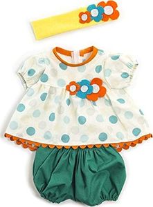 Miniland- Conjunto CALOR Blusa 40CM Robe pour poupées de 40 cm, 31562, Citronier, 38-40 Cm
