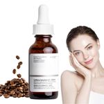 Caffeine Solution 5%+EGCG Eye Serum,Caffeine Eye Serum,Caffeine Eye Cream Anti Aging,Under Eye Cream for Dark Circles and Puffy Eyes,Instant Wrinkle Remover,Eye Bag Removal,Fade Fine Line,30ML