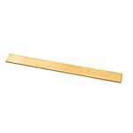 Tynulox 1/8" x 3/4" x 8" Brass Flat Bar, 9 Gauge Metal Brass Sheet Stock for Models, Crafts, Repairs, Electrical (3 * 20 * 200mm)