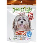 JerHigh Carrot Stick Dog Treat with Real Chicken Meat - 400 G, Adult