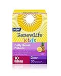 Renew Life Kids Daily Boost Probiotic, Fruit Punch Flavour, 10 Billion, 30 Packets