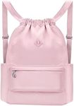 BAVELOE Drawstring Backpack with We