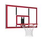 Spalding 44" Shatter-Proof Polycarbonate Backboard & Rim Combo