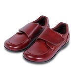 M.V.DIABETES HEALTHCARE Special Diabetic Shoes for Men | Men's Diabetic & Orthopedic Shoe | Comfortable with Soft Sole Ultra-Lightweight Shoe Dry Milled - Cherry Brown Size (10)