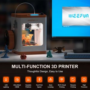 WEEFUN TINA2S 3D Printer – Compact WiFi Desktop Printer