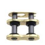 530 Chain Link Gold X-Ring Chain Rivet Connecting Link Motorcycle Sprockets Replacement Parts Accessorry Compatible with DID 530VX G&B530VX Chains