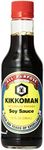 KIKKOMAN Soy Sauce - All Purpose Seasoning - Traditionally Brewed Soy Sauce No Preservatives Added, No Artificial Colors or Additives - 296 mL