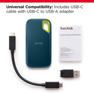 SanDisk Extreme 4TB Portable SSD – High-Speed External Drive